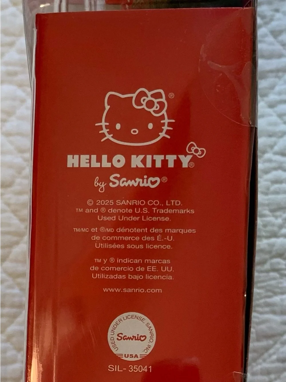 Bratz X Hello Kitty Yasmin Sanrio Fashion Doll in Red Collector Box